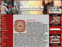 Tablet Screenshot of hambdenfire.com